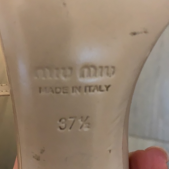 Miu Miu Heel Ankle Strap - Picture 5 of 6